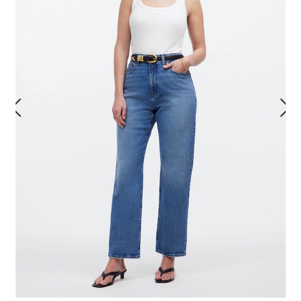 NEW Curvy 90s straight crop jean